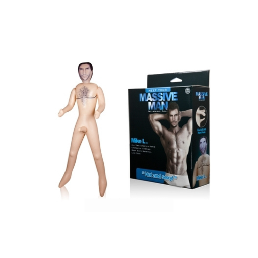 Massive Man Mike L.PVC Doll Flesh - Sex Doll