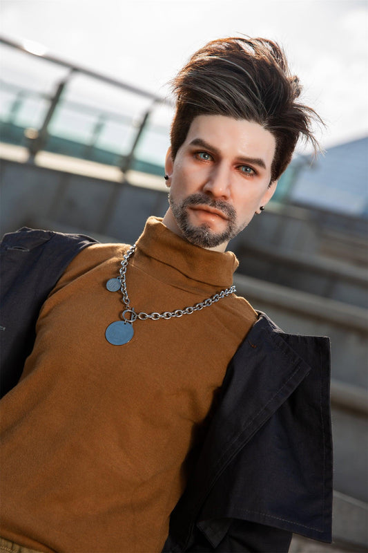 Mike 135cm Qita Male Sex Doll With Silicone Head